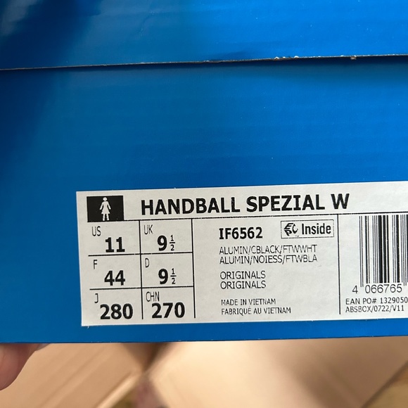 Adidas Handball Spezial "Aluminium" core black sneakers - Picture 8 of 9